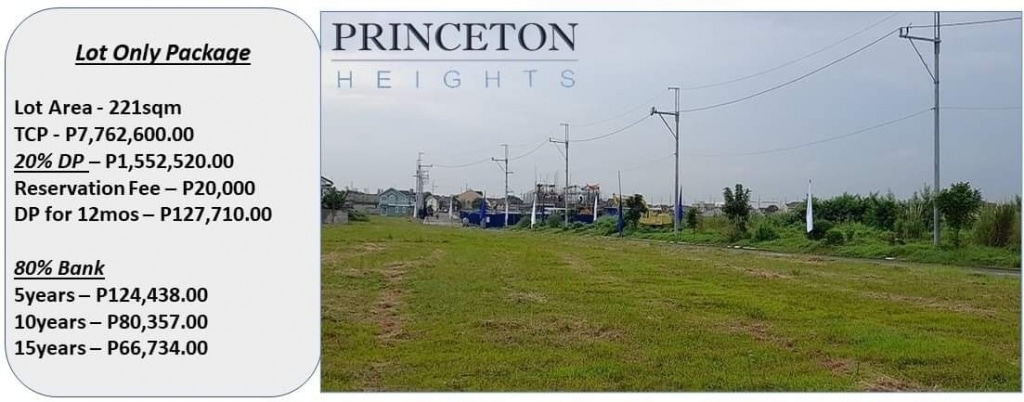 Princeton Heights Lot Packages